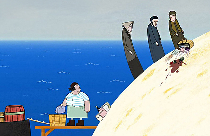    кадр из мультфильма «Три сестры»