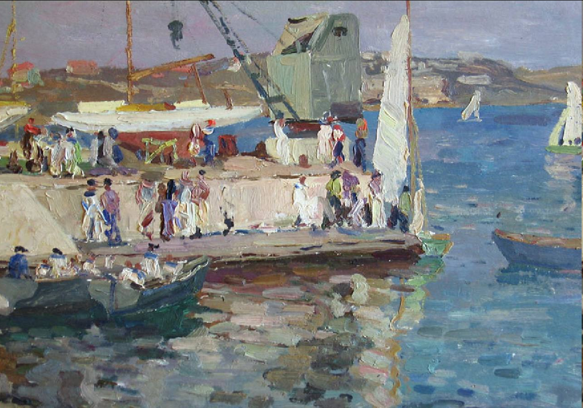 Николай Мухо. «В Севастополе». 1961