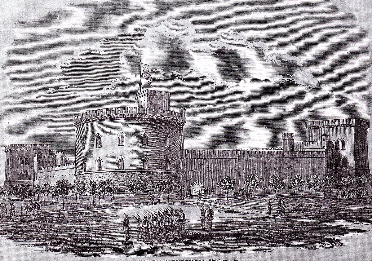 Старинная гравюра.