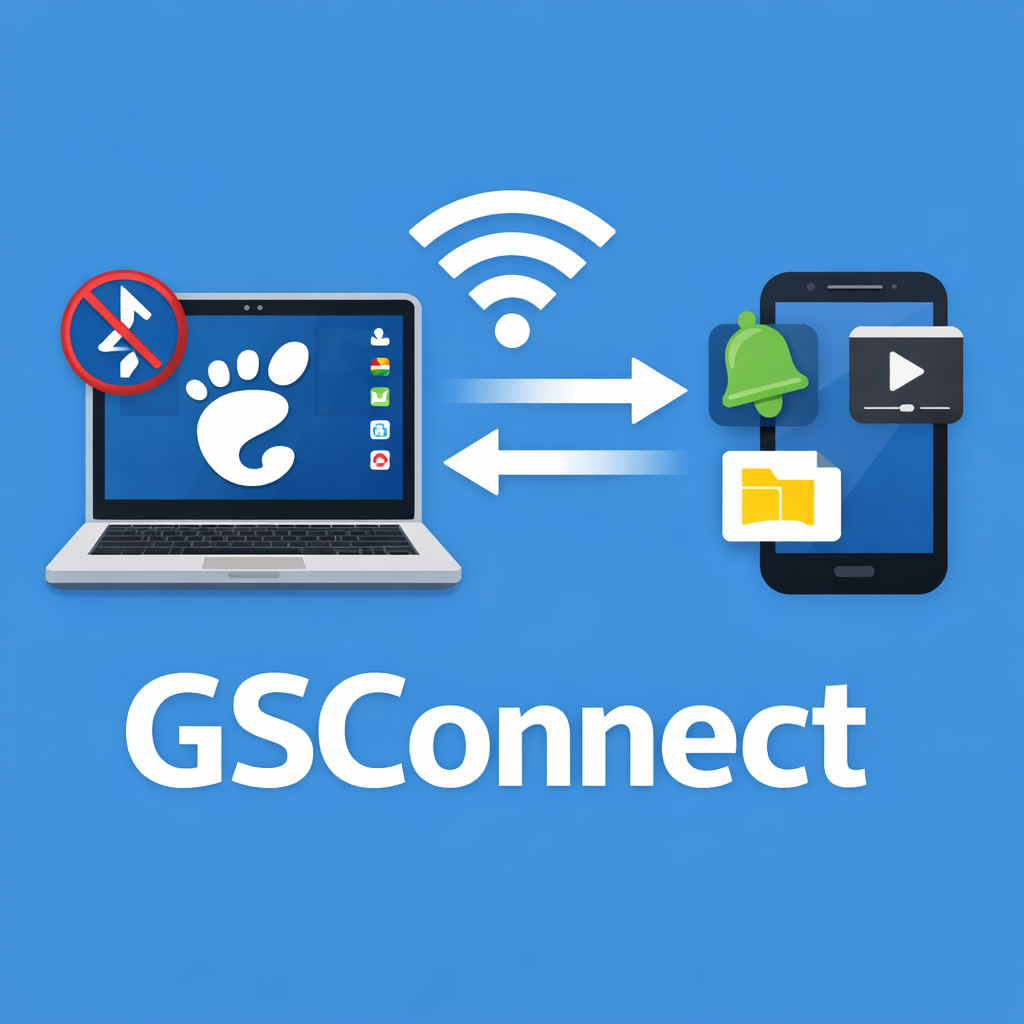 GSConnect: Полный контроль над вашим смартфоном из GNOME без Bluetooth