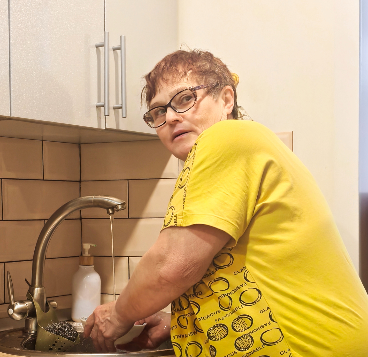 Михална на кухне