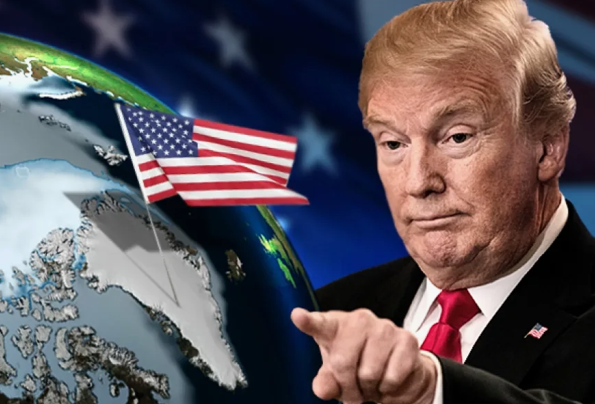 Коллаж наш. Трамп чудит