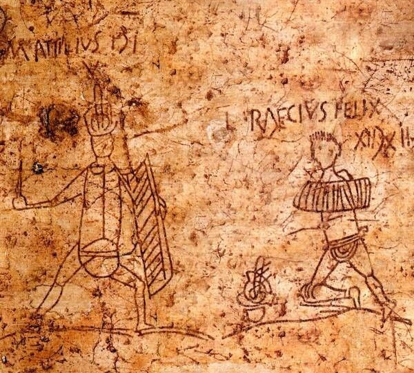 Гладиаторы – любимый сюжет осквернителей стен Помпей