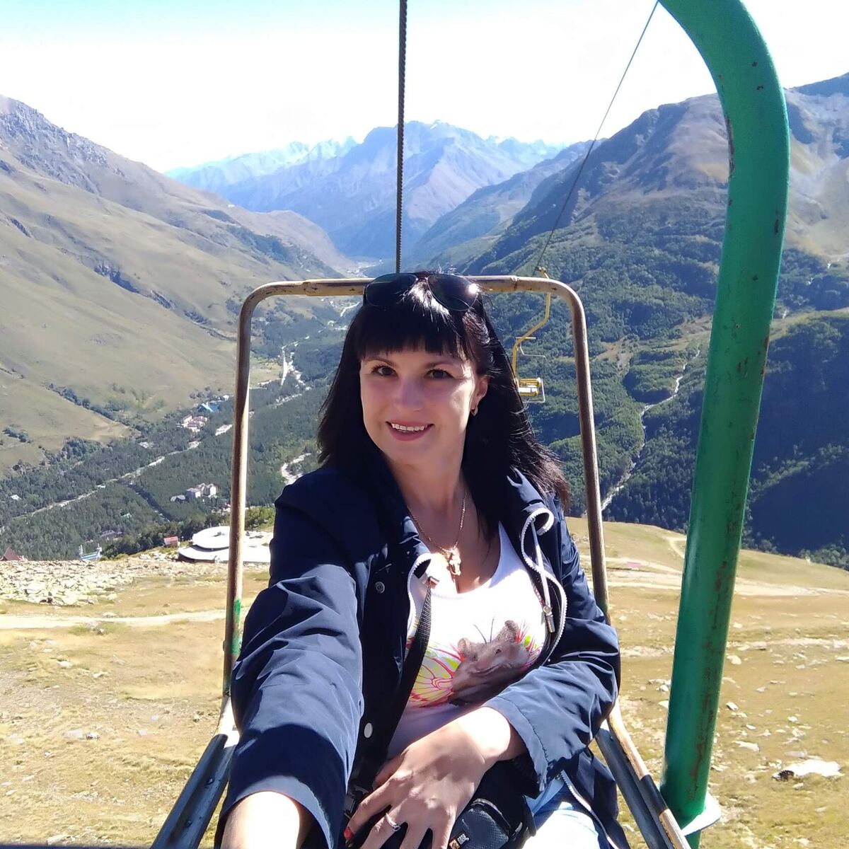 Подъём на Чегет