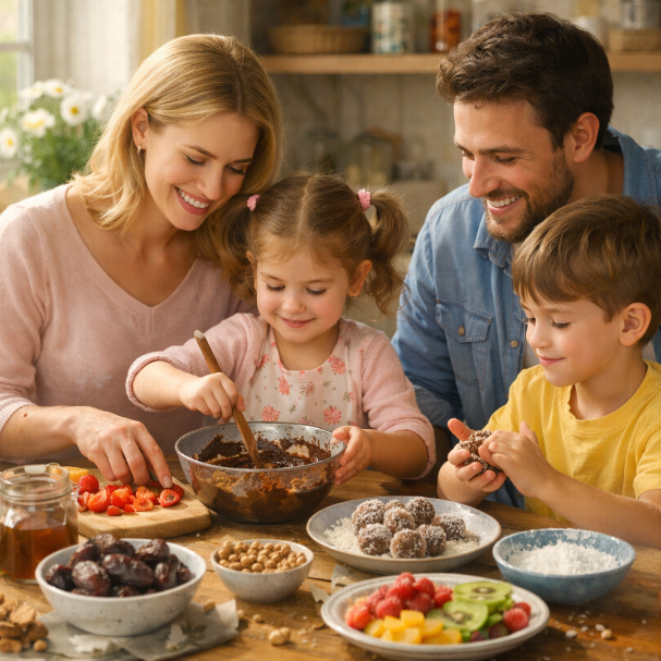 Полезные сладости своими руками для всей семьи