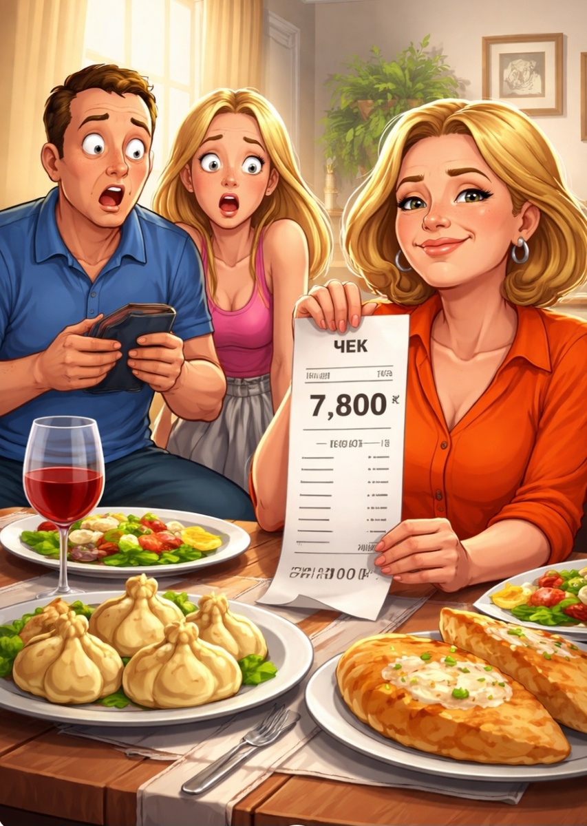 Кухня закрыта: как один чек отучил бывшего мужа от халявы