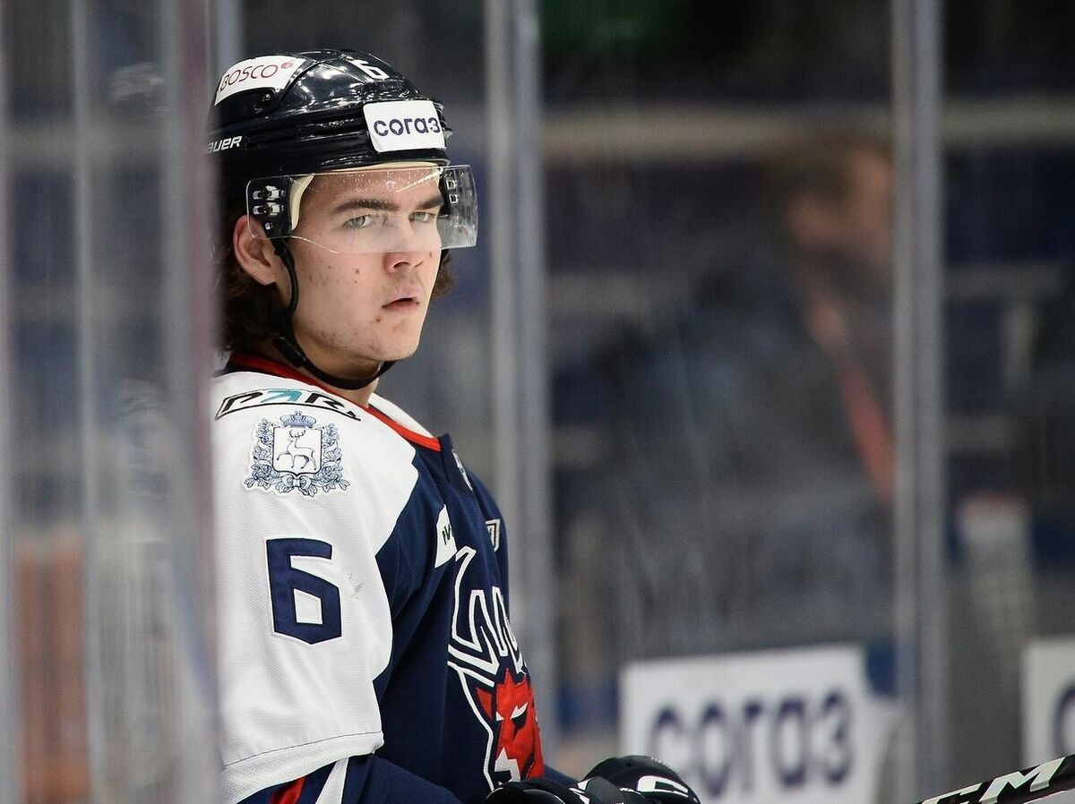    Защитник "Торпедо" Богдан Конюшков | © Фото : Пресс-служба ХК "Торпедо"