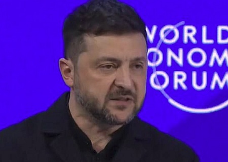    Зеленский в Давосе пригрозил российскому флоту
