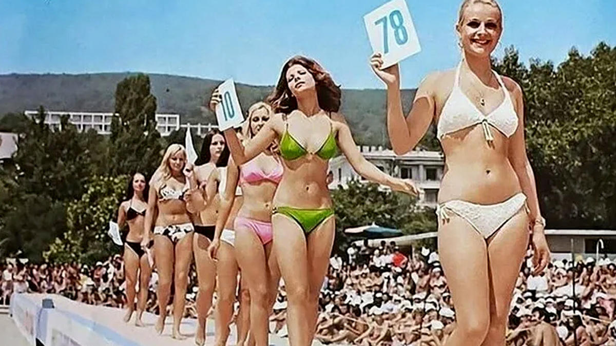 Фото: пляжная мода СССР 80. Источник: открытые архивы..