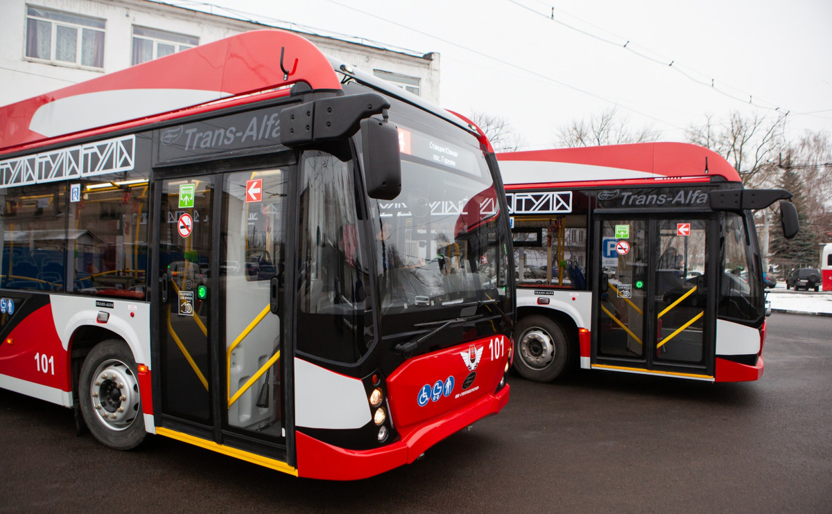 Троллейбусы «ВМЗ-5298.01 Авангард» в Туле.