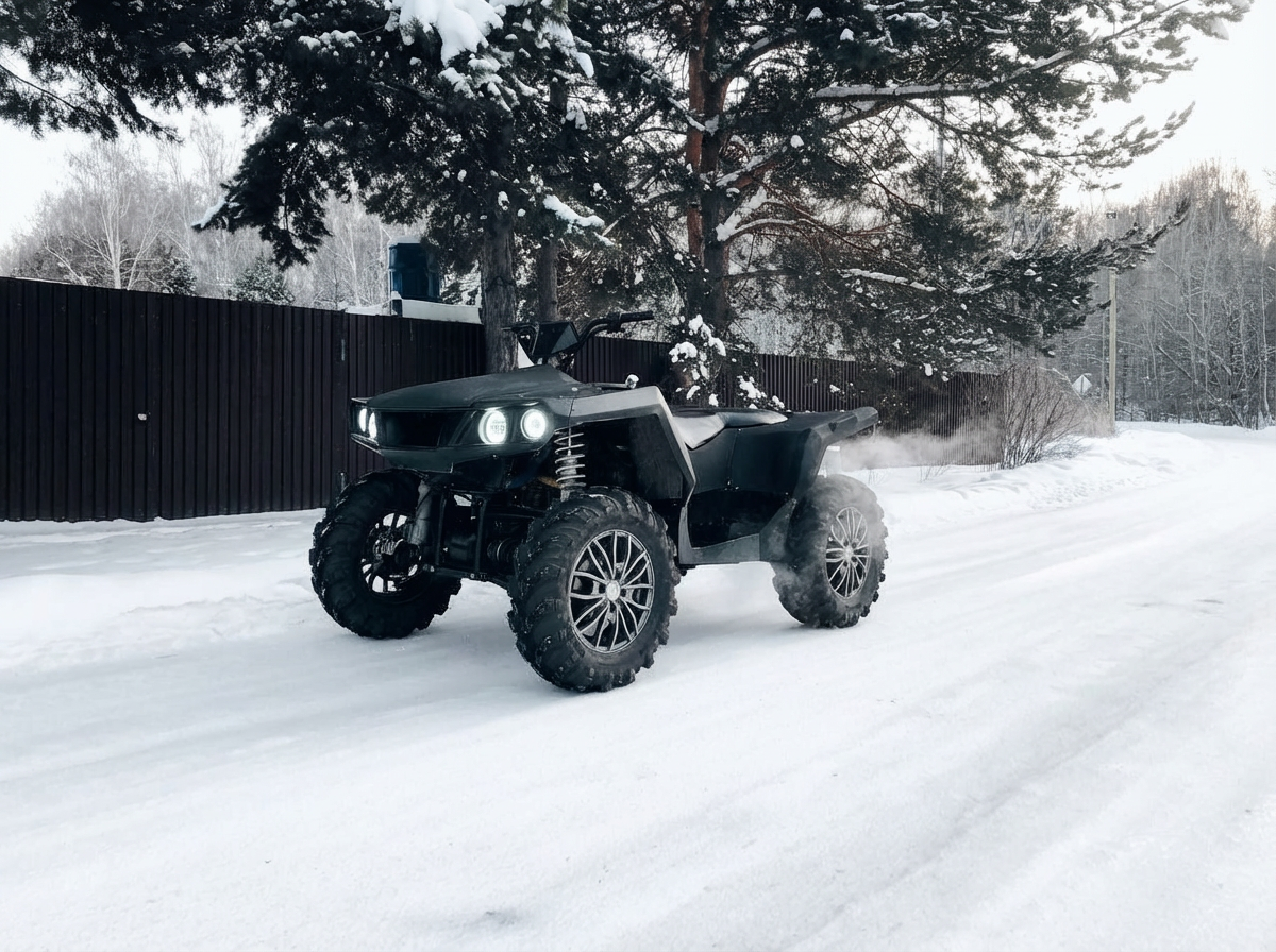 самодельный квадроцикл Ратник