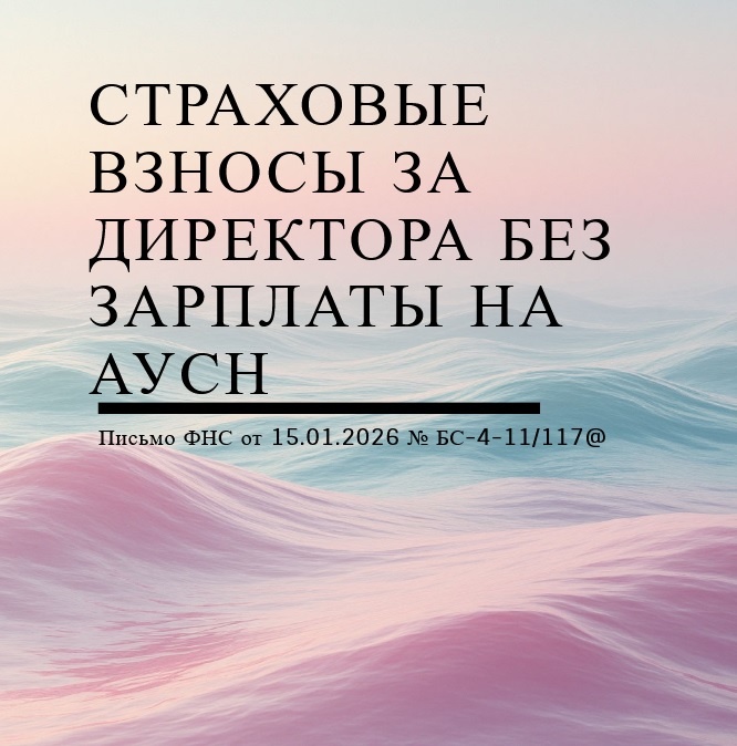 Страховые взносы за директора без зарплаты на АУСН