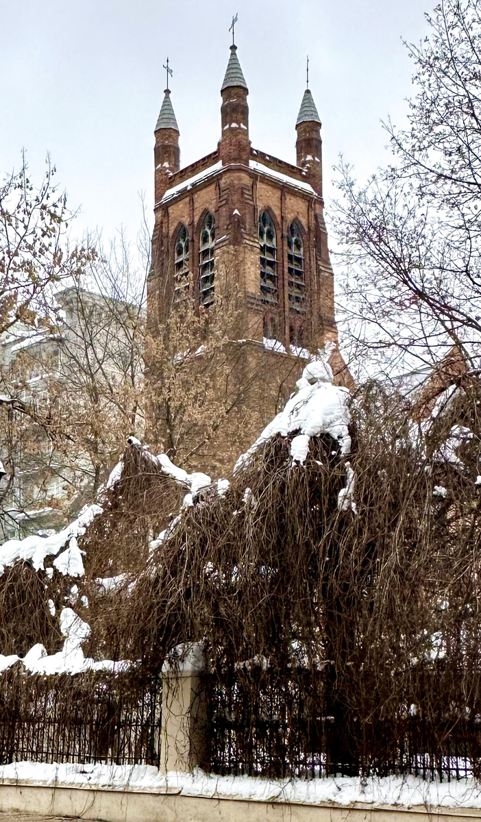 Англиканская церковь святого Андрея. Январь 2026 года