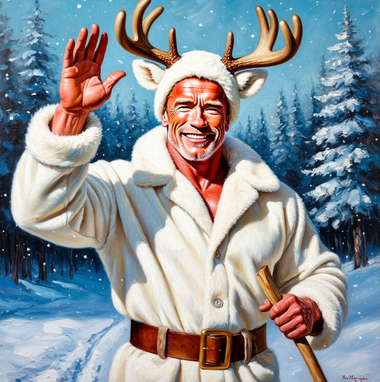 Северный олень Арно