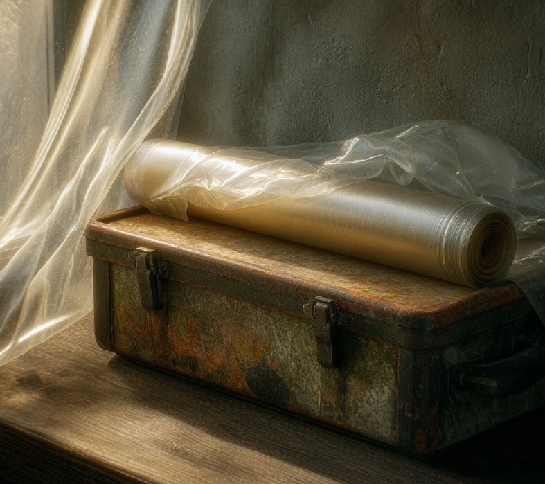 Рулон пищевой плёнки / откр. ист.