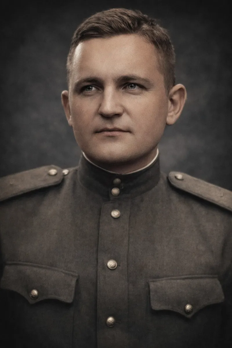 Михаил Лукич Сокол (фото из семейного архива). 