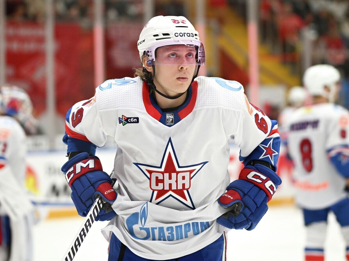    Игрок СКА Игорь Ларионов-младший | © РИА Новости / Алексей Филиппов