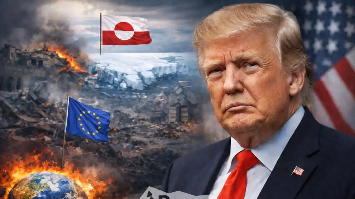    Дональд Трамп (изображение сгенерировано ИИ). © Коллаж / Ridus.ru