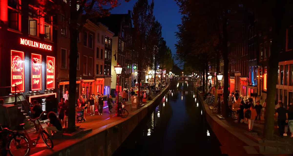Экскурсия по Улице Красных Фонарей в Амстердаме