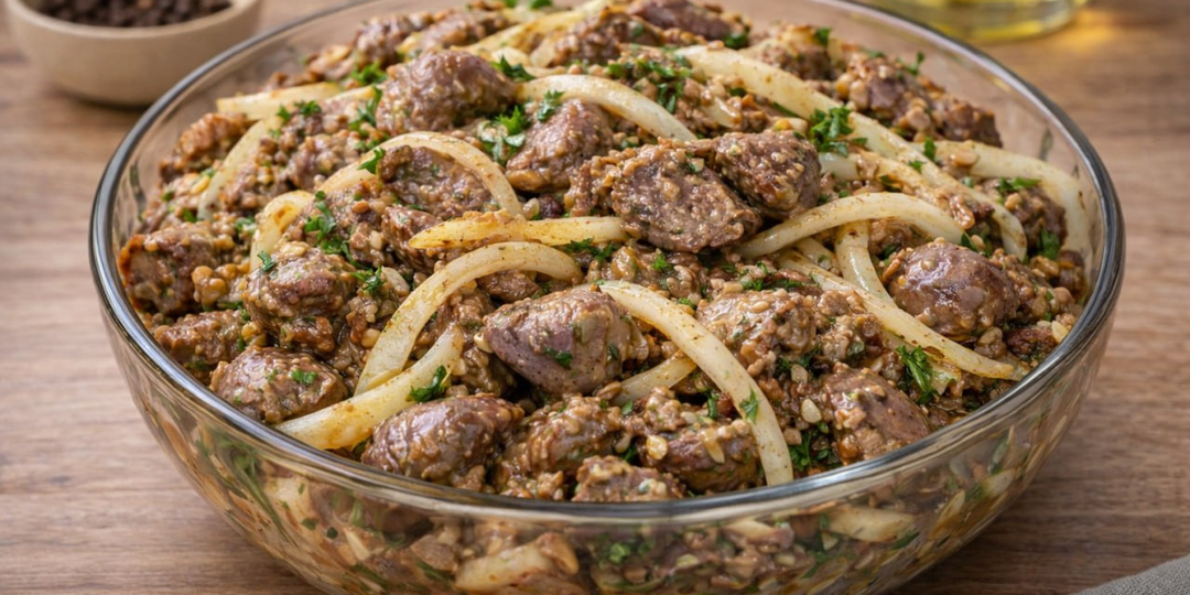 Маринованные куриные желудочки — тот самый случай, когда просто, но очень вкусно