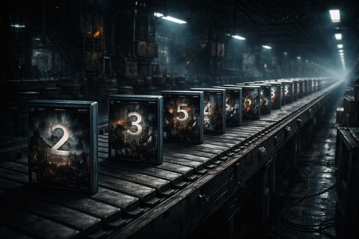 Часть 2, часть 3, часть 6 — и так по кругу