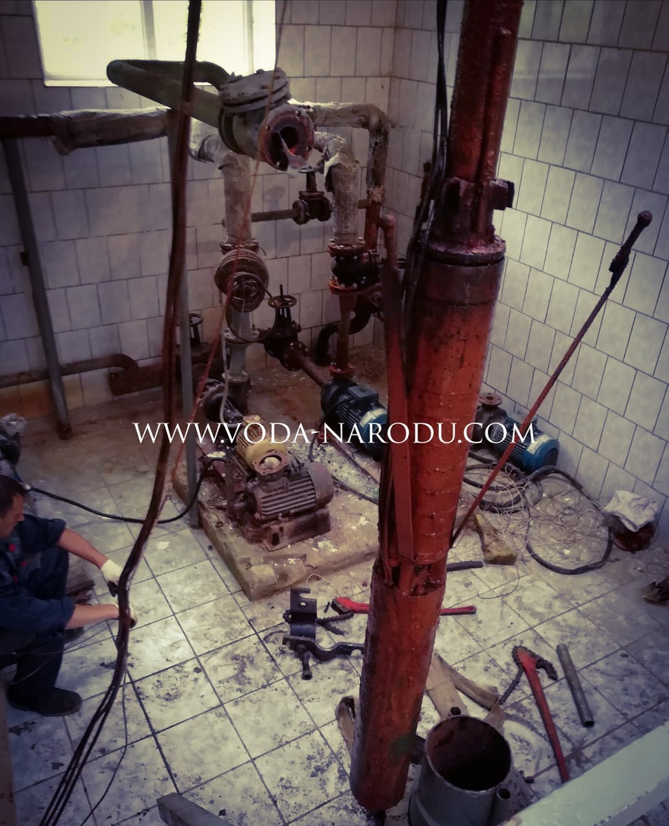 Замена насоса ЭЦВ - ООО Вода-Народу
