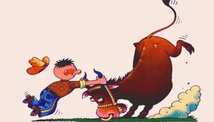 Берите быка за рога. фото из открытого источника