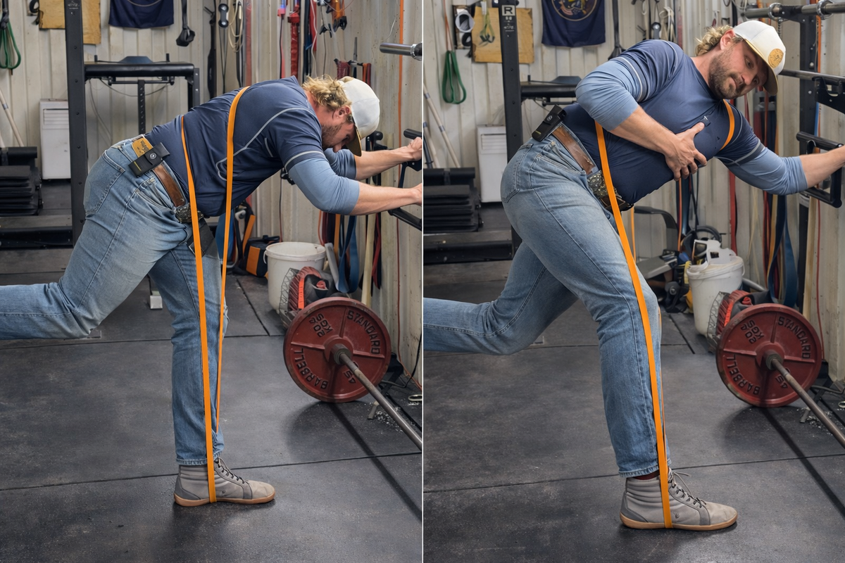 Упражнение для развития средней ягодичной мышцы