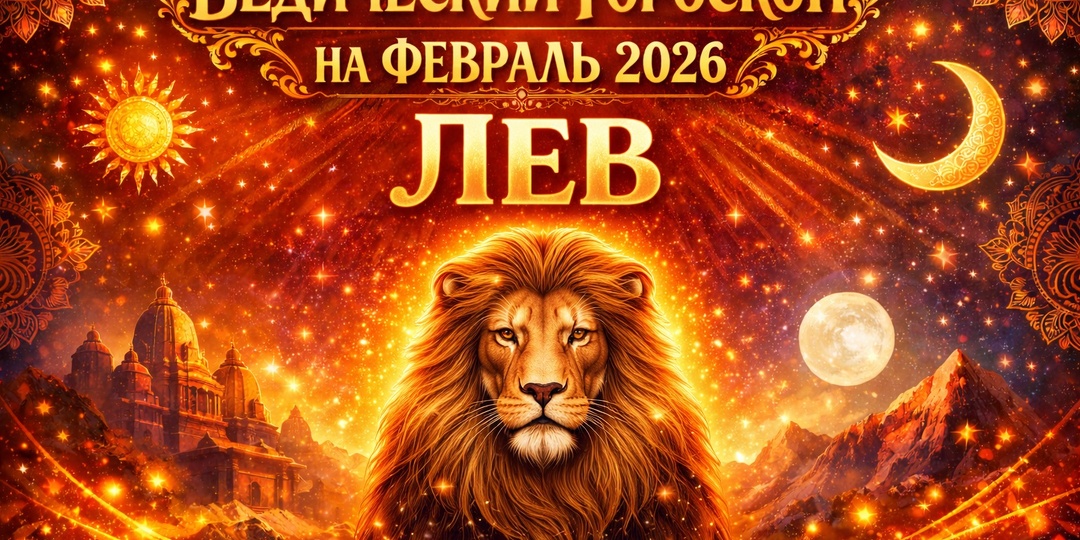 ♌ ЛЕВ ФЕВРАЛЬ 2026. ИСПЫТАНИЕ - СИЛА - БАЛАНС. Ведический гороскоп Подлинный Джйотиш