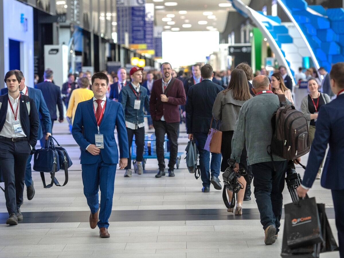    Участники Петербургского международного экономического форума | © РИА Новости / Алексей Даничев