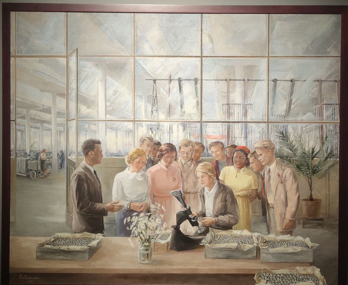 Экскурсия на завод "Шарикоподшипник"