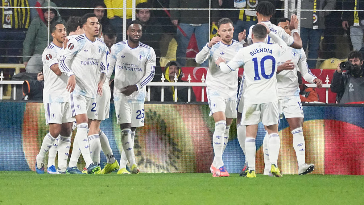    «Астон Вилла» обыграла «Фенербахче» в 7-м туре Лиги Европы. Global Look Press