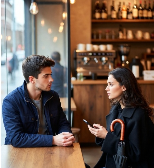 Таня случайно встретила своего одноклассника в кофейне. Тот день изменил её жизнь кардинально