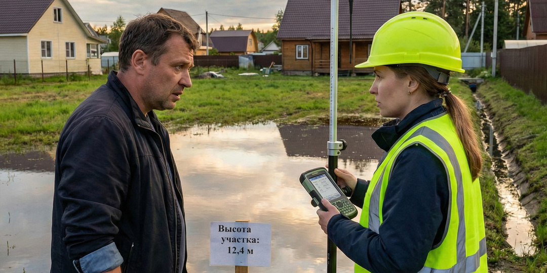 Ливни, оттепели, шторма: почему высота участка теперь решает больше, чем кажется