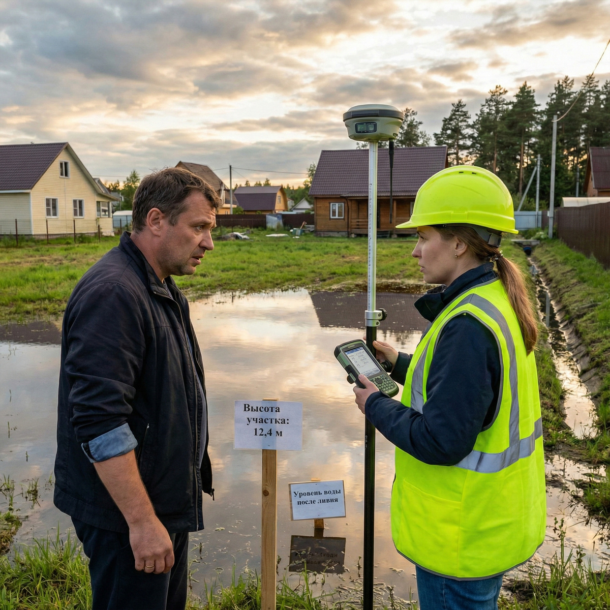 Высота над уровнем моря вашего участка