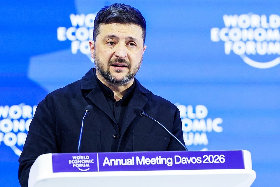    Зеленский в Давосе жаловался и критиковал REUTERS