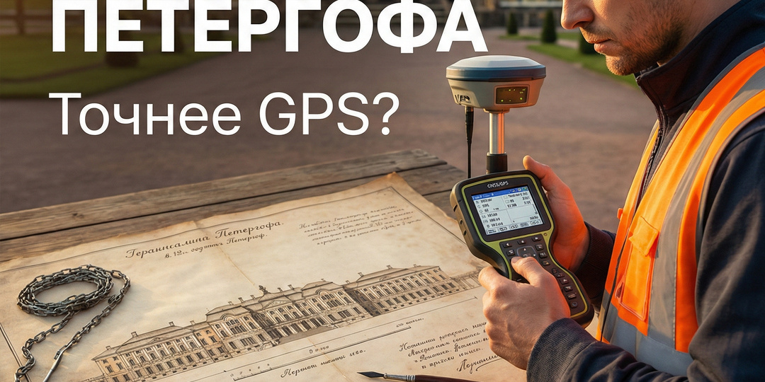 Как в Петергофе измеряли дворцы без GPS — и почему чертежам верят до сих пор