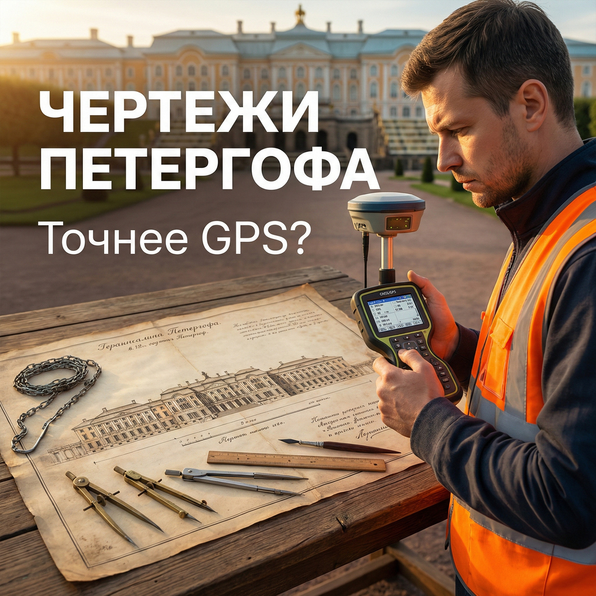 Чертежи дворцов Петергофа