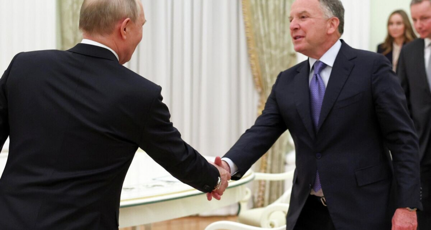    Встреча президента Владимира Путина и спецпосланника президента США Стивена Уиткоффа | © POOL