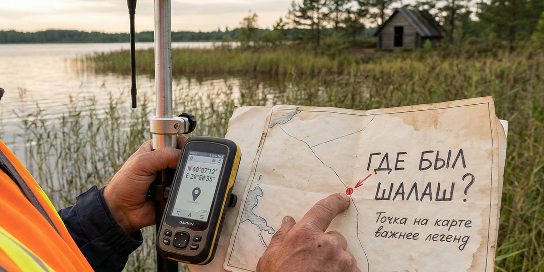 Два «Разлива», одна точка: как геодезия прекращает споры о ленинском укрытии