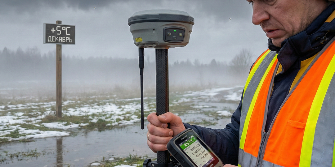 Тёплый декабрь и «уплывающие» границы: что происходит с GPS-замерами