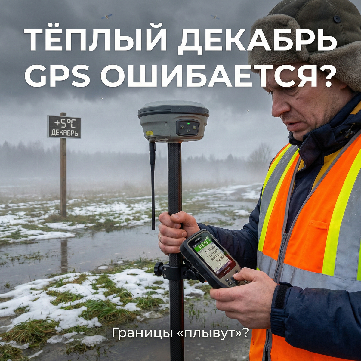 Геодезия зимой