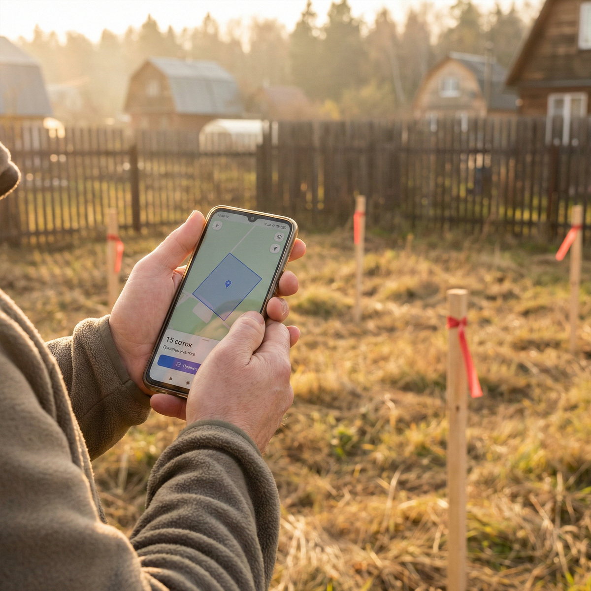 Как смартфон и бесплатное приложение помогут вам измерить участок