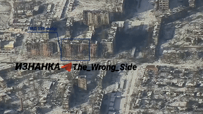    Поражение ФАБом-3000 ПВД 156 омбр ВСУ в районе н.п. Константиновка. Видео: "Изнанка"