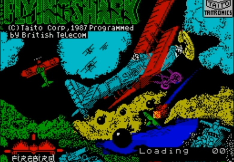 Еще немного об игре Flying Shark от Firebird: Ретро ZX Spectrum