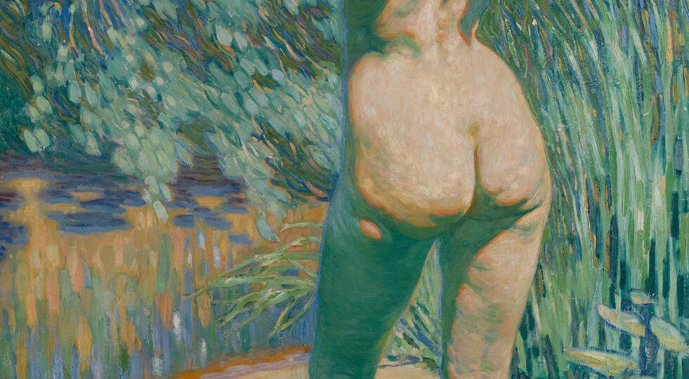 Купальщицы на картинах художников.
