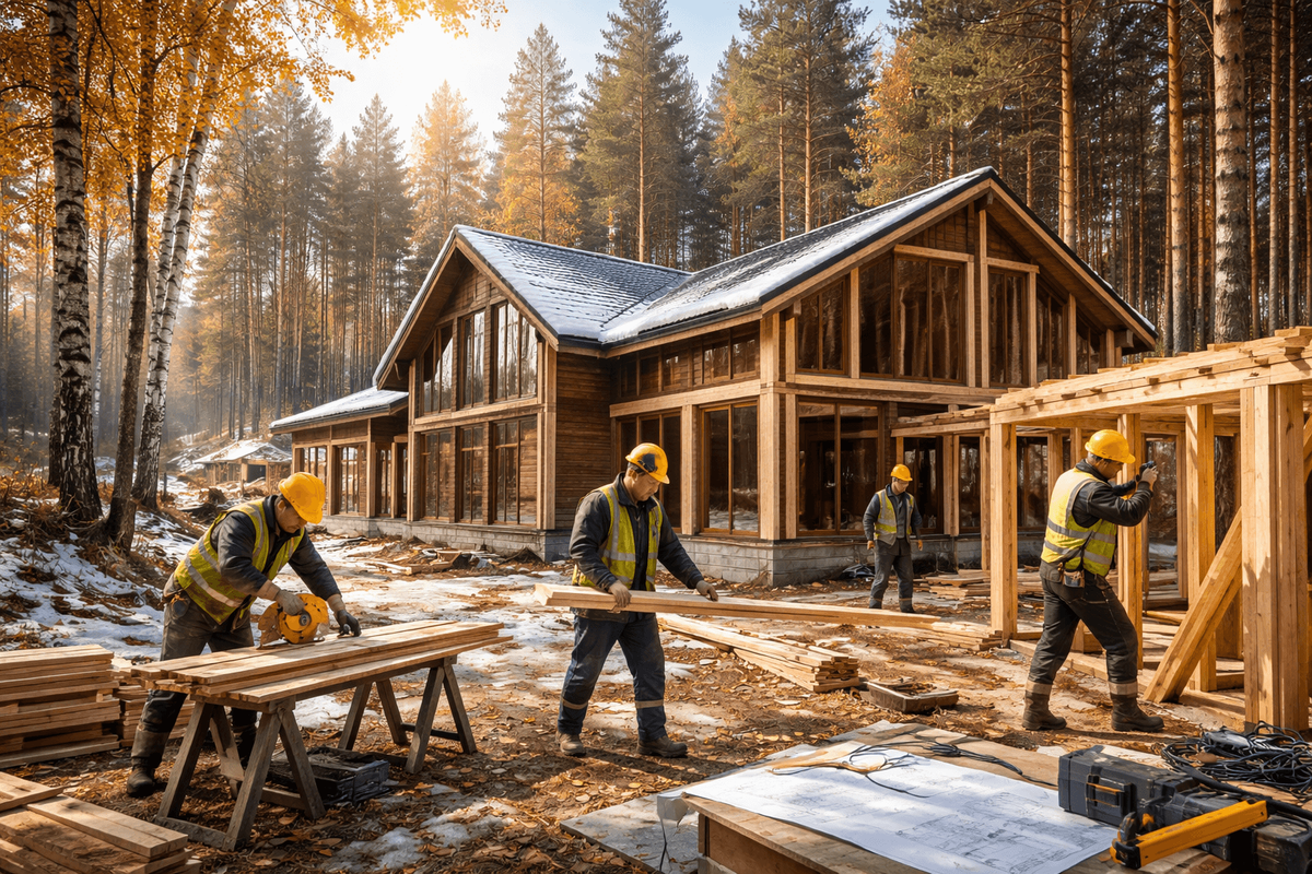     дом круглогодичный