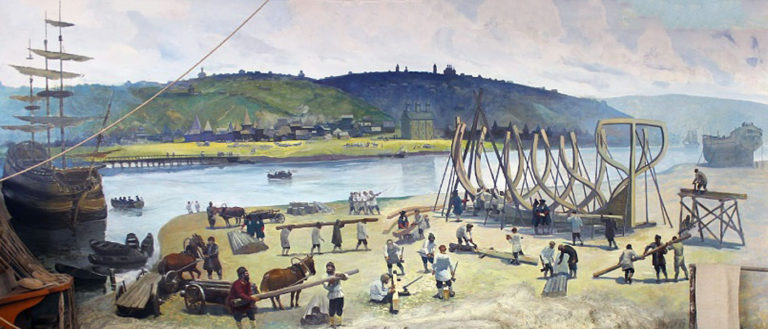 Рис. 41. Воронежская верфь