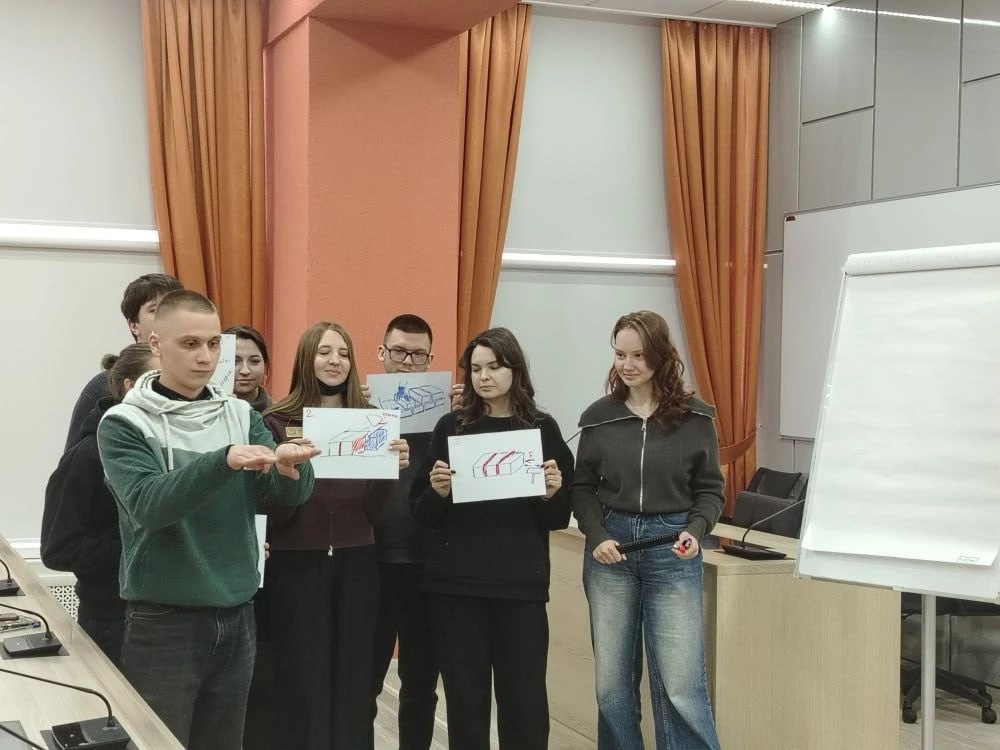 Тренируем молодых педагогов. Кирпичная кладка "вприсык" в "немой презентации"