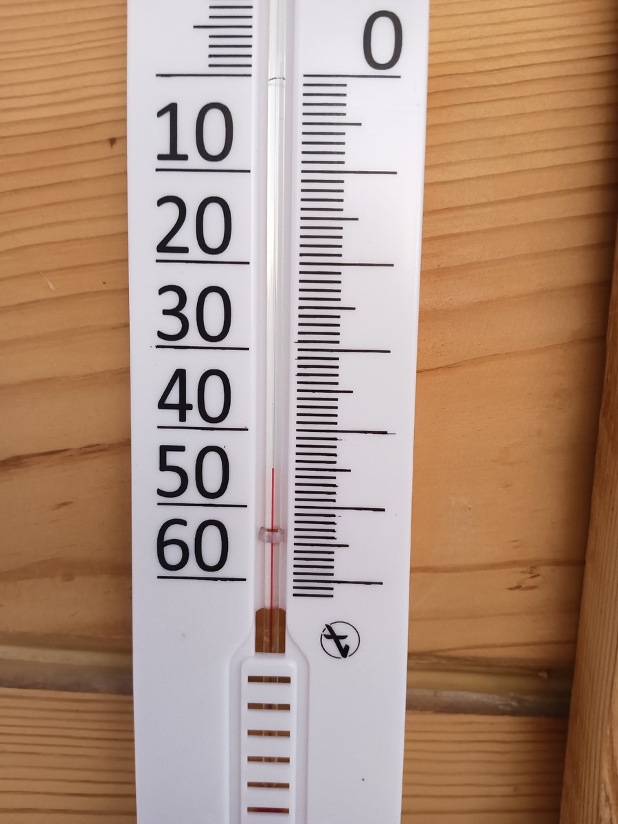 Например, утро 17 января в нашей деревне выглядело так.